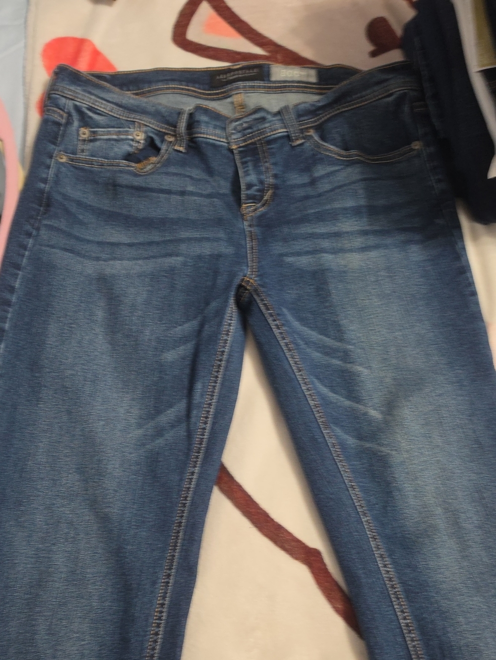 Aeropostale Women's Mid Blue Bootcut Jeans